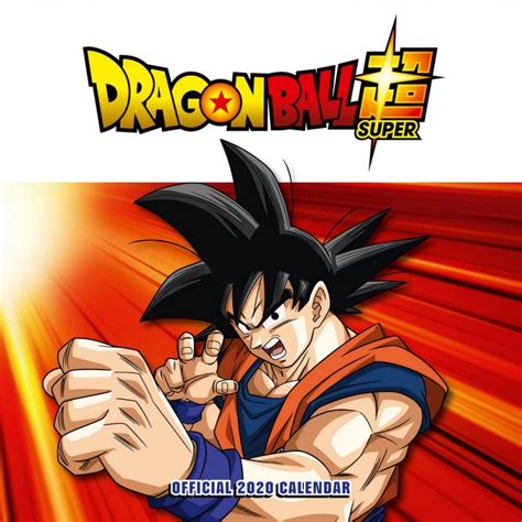 Calendario 2020 30x30 Dragon Ball Z