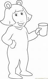 Coloring Pages Template Pajamas sketch template