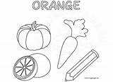 Orange Color Activity Sheet Coloring Clipart Coloringpage School Reddit Email Twitter Eu sketch template