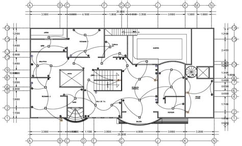 electrical floor plan    file    autocad drawing file cadbull