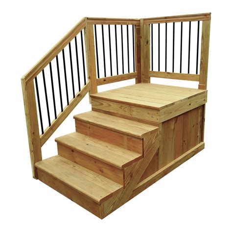 prefab wood steps steps  mobile homes wood mobile homes ideas woodwork outdoor stair