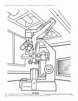 Microscope Microscopes Powerful Rockedu sketch template
