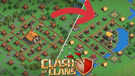 Best Base Layout For Level 2 Capital Peak And Barbarian Camp In Clash Of