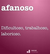 Image result for Afanodo. Size: 171 x 185. Source: www.dicio.com.br