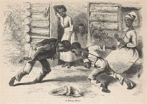 A Drawing Of Slaves Made By Whites 2 Generations After