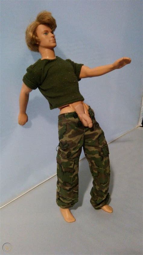 anatomically correct male doll ooak customized enhanced mattel ken doll