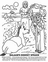 Donkey Balaam Bible School Sunday Coloring Talking Pages Crafts Speaks His Lessons Story Church Kids Children Activities Craft Sheets Preschool sketch template