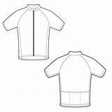 Shirt Drawing Cycling Template Collar Jersey Men Getdrawings Podiumwear sketch template