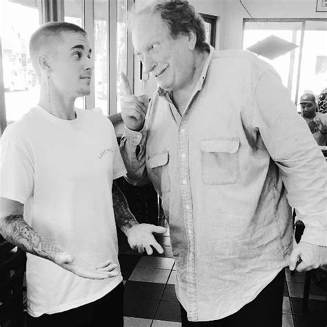justin bieber s day off posing with ferris bueller star