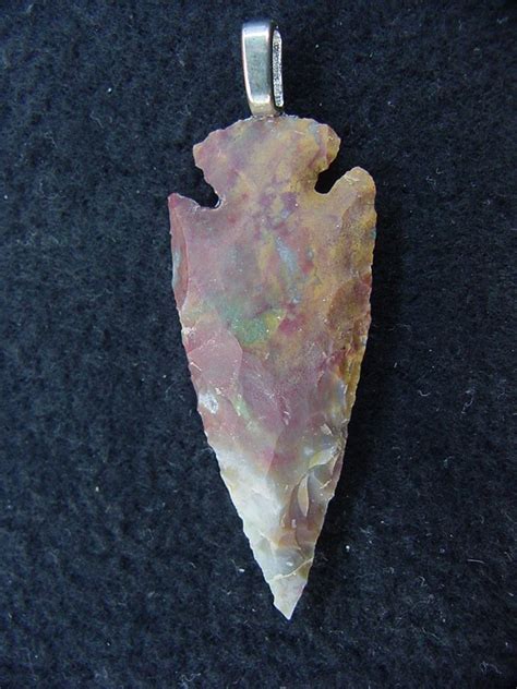 reproduction arrowhead pendant    custom jewelry ap