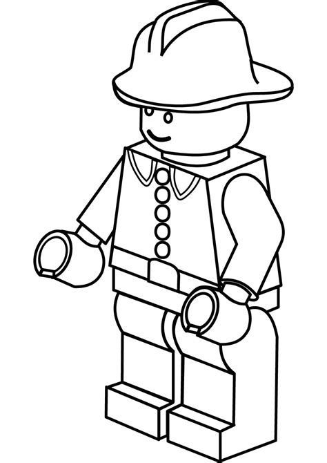 lego city undercover coloring page  coloring pages