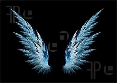 blue angel wings angels fan art  fanpop