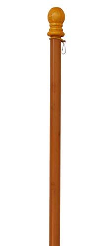 poplar wooden flag pole  plastic sleeve pricepulse