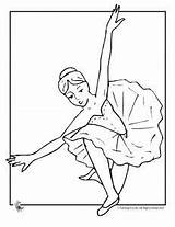 Ballet Ballerina Ballerine Danza Colorat Classica Balerina Coloringtop sketch template