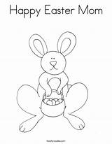 Coloring Easter Mom Happy Built California Usa Twistynoodle sketch template