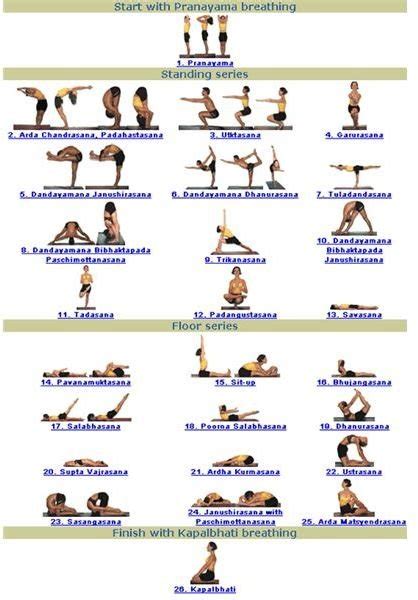 bikram yoga poses health guide info
