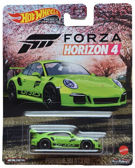 buy hot wheelsporsche  gt rs green forza horizon    desertcartindia