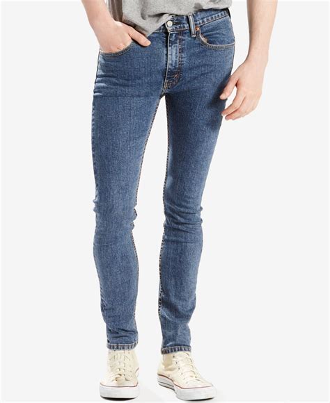 levi s ® men s 519 extreme skinny fit jeans in blue for men lyst
