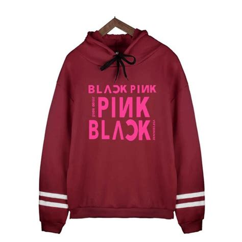 blackpink fashion versatile hoodie hoodies casual hoodie blackpink fashion