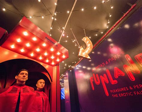 ‘funland at museum of sex imitates a carnival visit the new york times