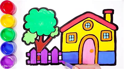 آموزش نقاشی به کودکان خانه