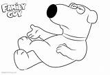Guy Family Brian Coloring Pages Clipart Griffin Kids Printable Template sketch template