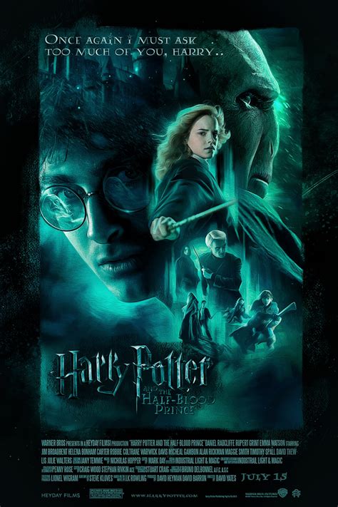 harrypotter    blood prince posterspy