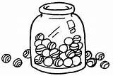 Clipart Marble Marbles Jar Bag Template Years Over Cliparts Difficult Dealing Library Coloring Book Pages Clipground sketch template