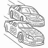 Nascar Car Race Coloring Pages Drawing Kids Draw Color Print Cars Easy Para Getdrawings Paint Colorear Dibujos Getcolorings Drawn Autos sketch template