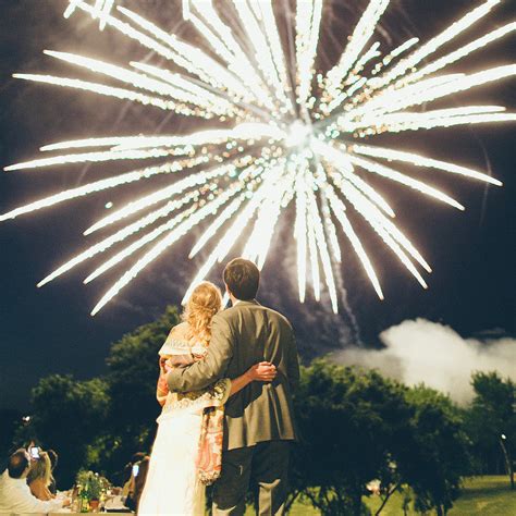 fireworks at weddings popsugar love and sex