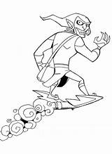 Goblin Coloring Pages Green Kids sketch template