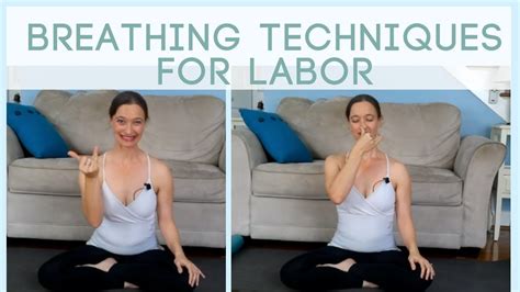 breathing techniques  labor youtube