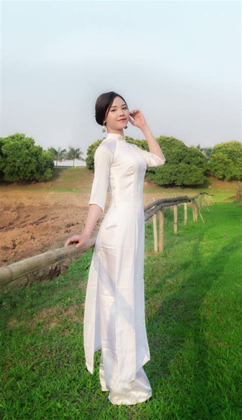 Vietnamese Long Dress Áo Dài Thời Trang Dép