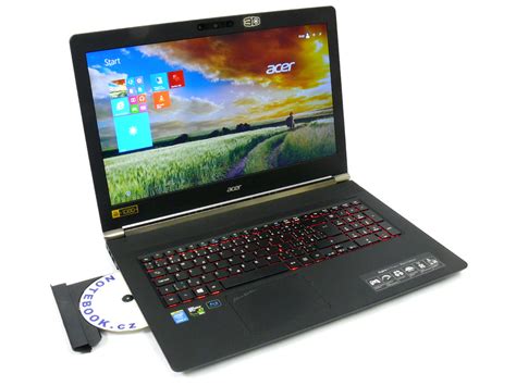 Acer Aspire V17 Nitro Black Edition Našlapaný Herně Multimediální