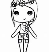 Instagram Chibi Coloring Pages Drawing Girl Easy Girls Cute Drawings Teens Bff Kawaii Template Anime Templates Friend Getdrawings Name Clipartmag sketch template