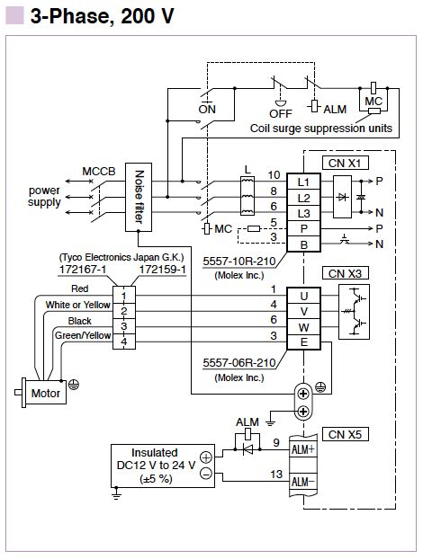 circuit diagram  ac servo motor home wiring diagram