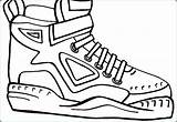 Vans Coloring Pages Getdrawings Shoes sketch template