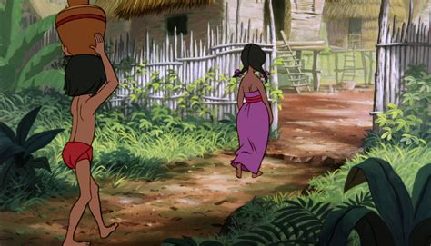 Image Mowgli Is Folowing Shanti To The Man Village  Disney Wiki
