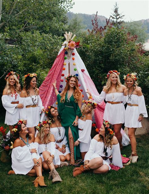 This Bride Threw Her Bridesmaids The Ultimate Boho Party The Day Before