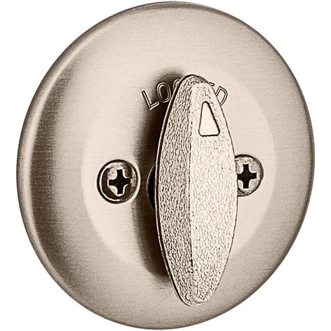 single sided deadbolt thumbturn keyless durable satin nickel metal door hardware ebay