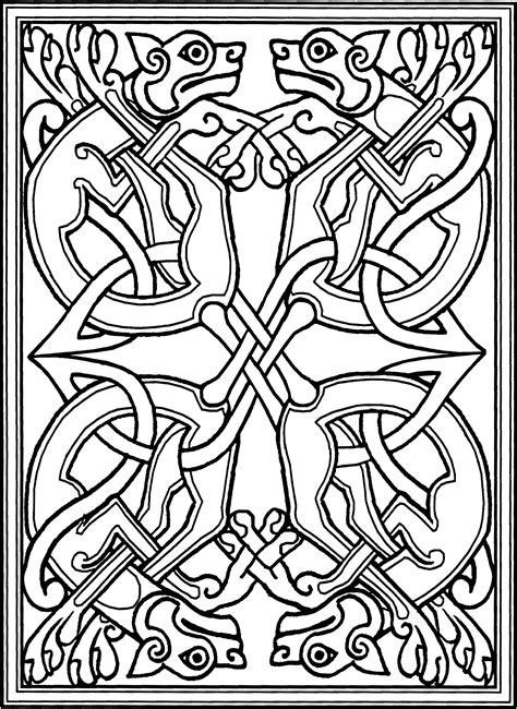 celtic designs coloring pages celtic coloring cross coloring page