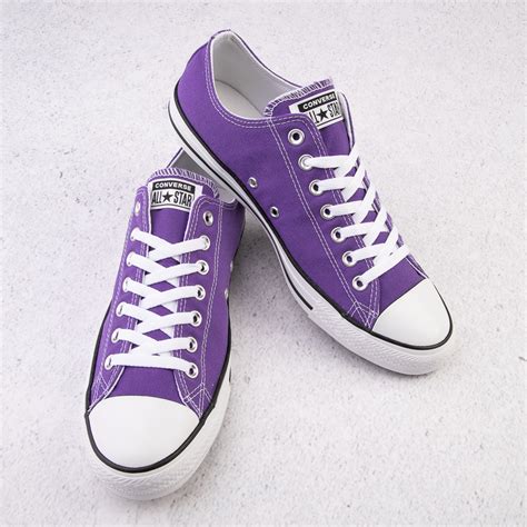 converse chuck taylor  star lo sneaker electric purple journeys