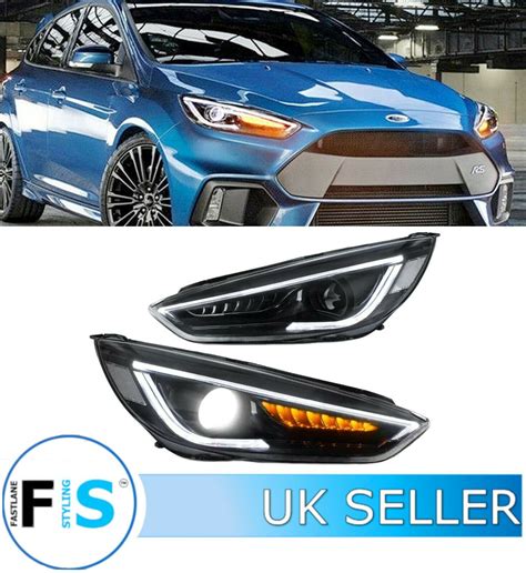 ford focus mk rs st head lights lamps fastlane styling