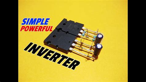 simple inverter circuit  transistorv dc   actransistor inverter