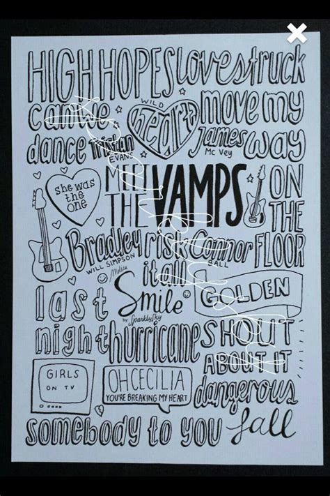 vamps lyrics  vamps album  vamps songs lyric art  lyrics lettering quotes