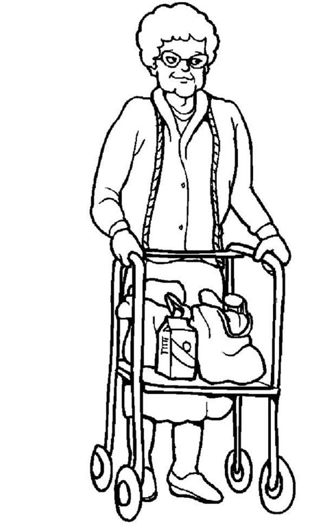 pin  elders coloring pages