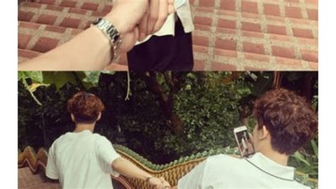 2pm′s Jun K And Nichkhun Pose For Playful Photos While On Vacation 8days