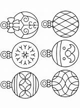 Weihnachtskugeln Kerstballen Ausmalbilder Malvorlage Balls Kleurplaten Maak Persoonlijke Stimmen sketch template