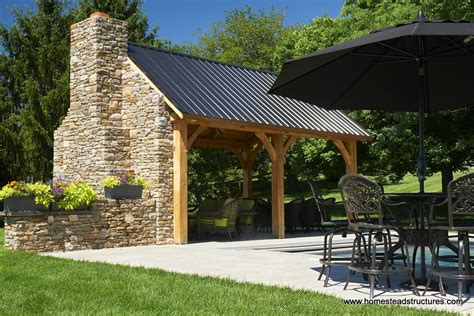 timber frame pavilions homestead structures