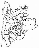 Pooh Winnie Coloring Pages Kids Disney Drawings Friends Bear Printable Tags Print Coloringkids Popular Rabbit sketch template